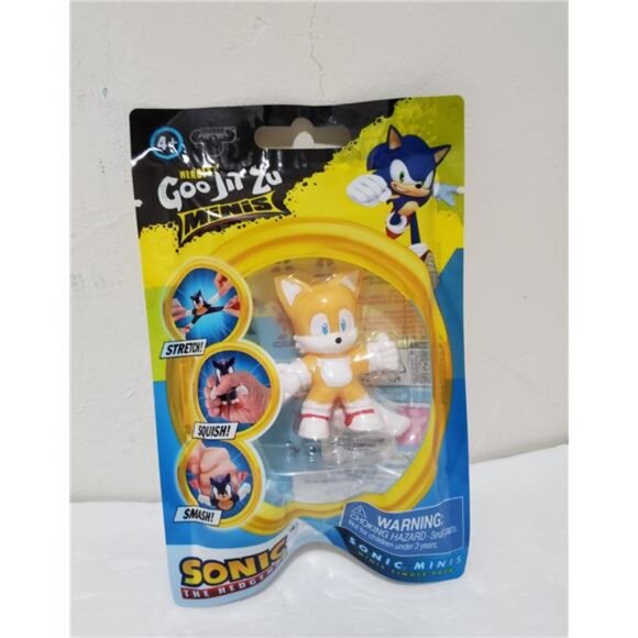 Heroes of Goo Jit Zu Sonic the Hedgehog MINIS Tails 2.5-Inch Mini Figure - Picture 1 of 11